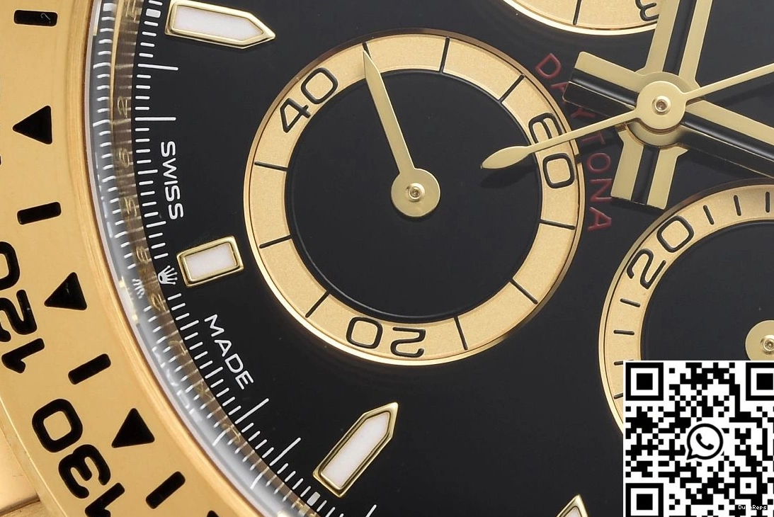 Clean Daytona Bezel Black Factory Cosmograph M126518 Rolex 1120